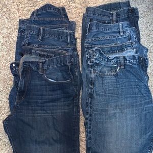 Lot of 6 pairs of Men’s 36x30 Gap Jeans.